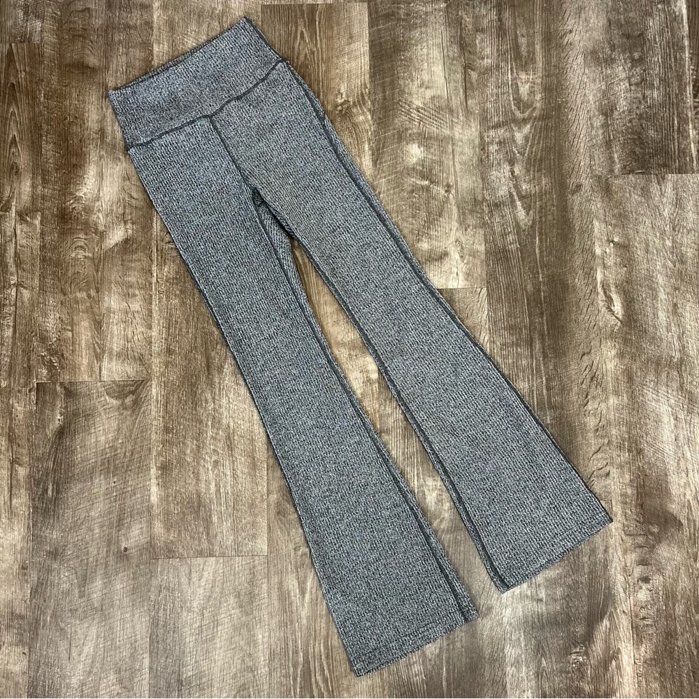 Echt Grey Marl Comfort Flare Pants